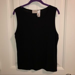 Black Sleeveless Top